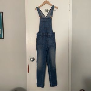 Madewell Skinny Overalls in Cedarburg Wash